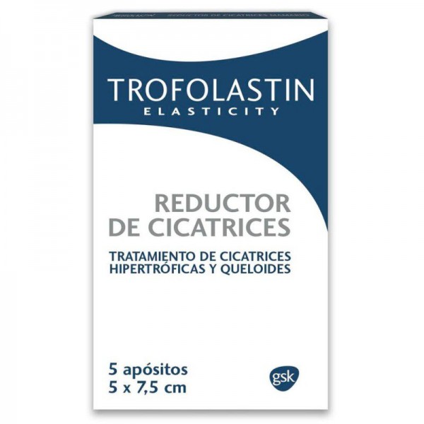 Trofolatin reductor de cicatrices 5x7.5cm  5 apositos