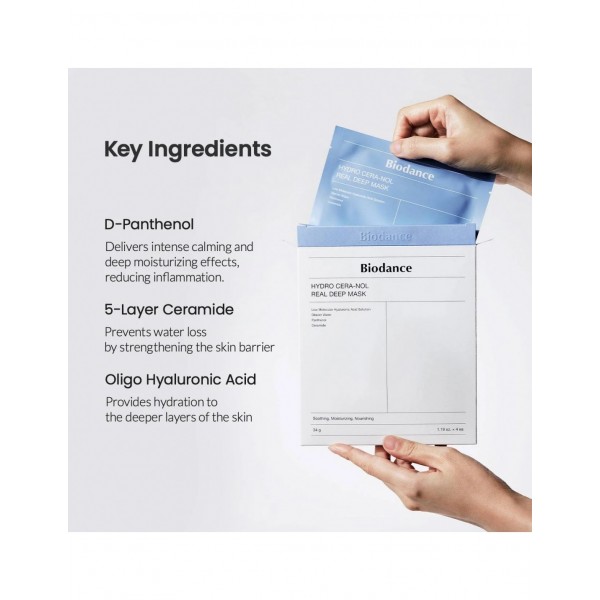 BIODANCE Hydro Cera-Nol Real Deep Mask - 4...
