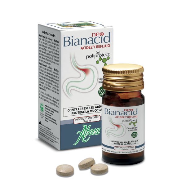 NEOBIANACID ACIDEZ Y REFLUJO MENTA 14 COMP ABOCA